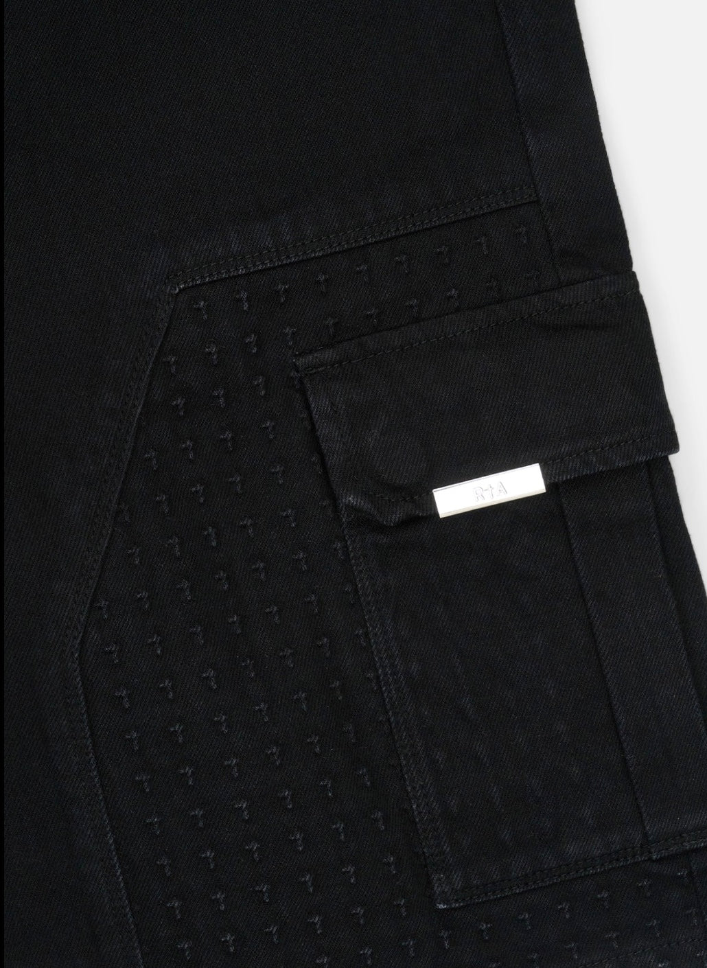 RTA JOSEPH SHORT | BLACK 3D CROSS