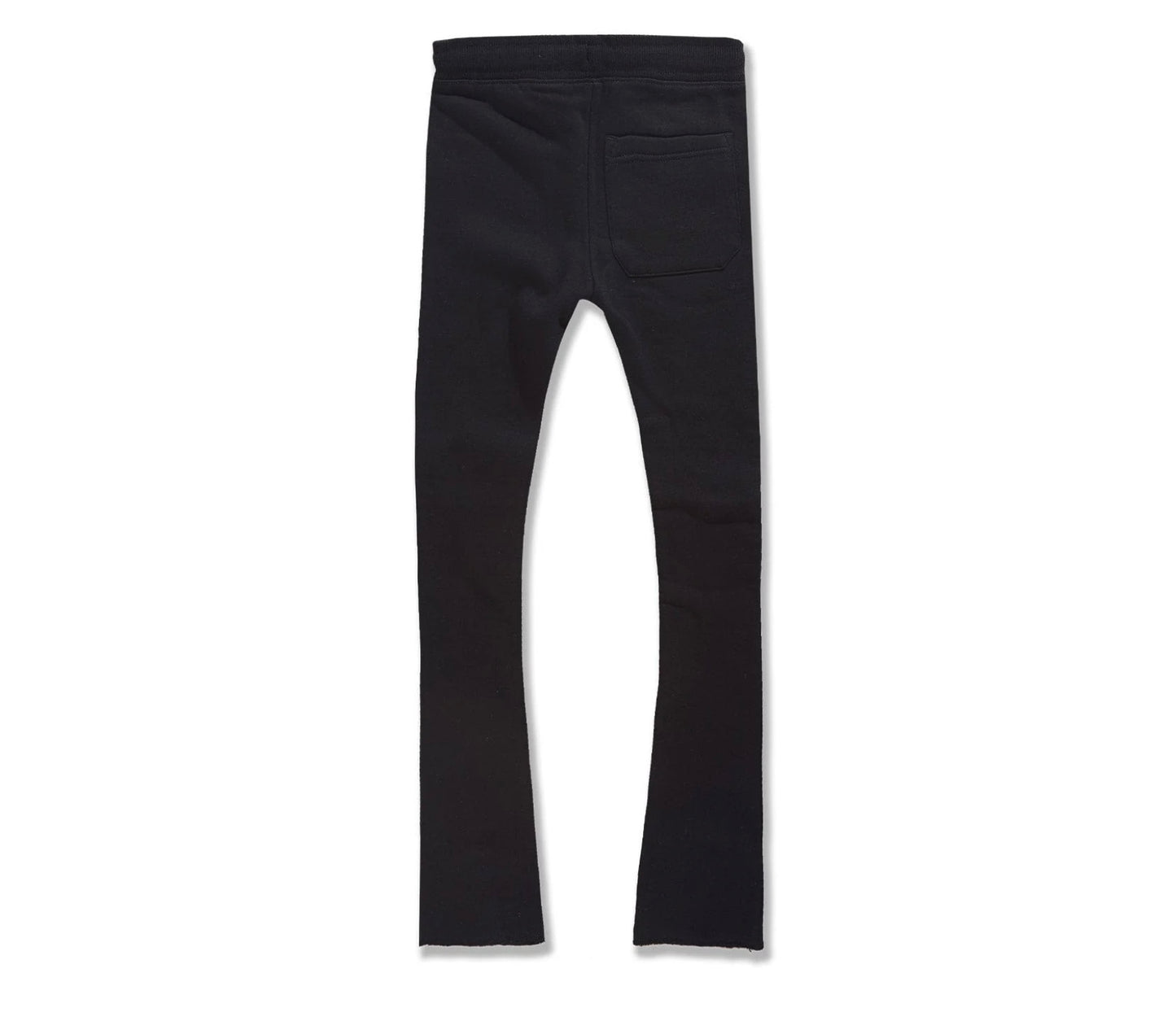 JORDAN CRAIG Stacked BLK Joggers Big Kids