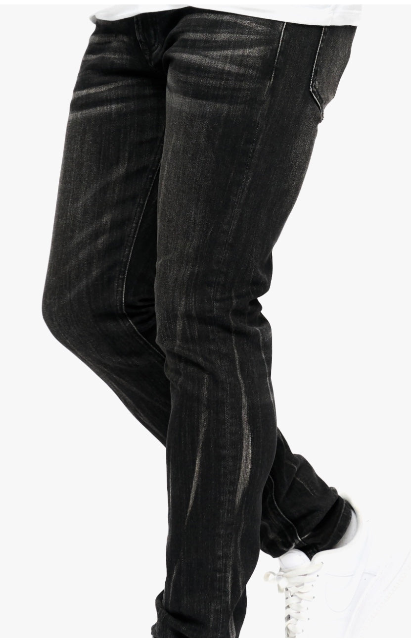 ANOM HERITAGE BLACK WASH SKINNY FIT