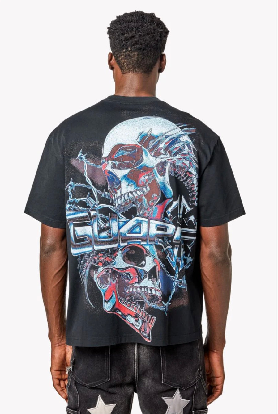Guapi Chrome Skull Tee