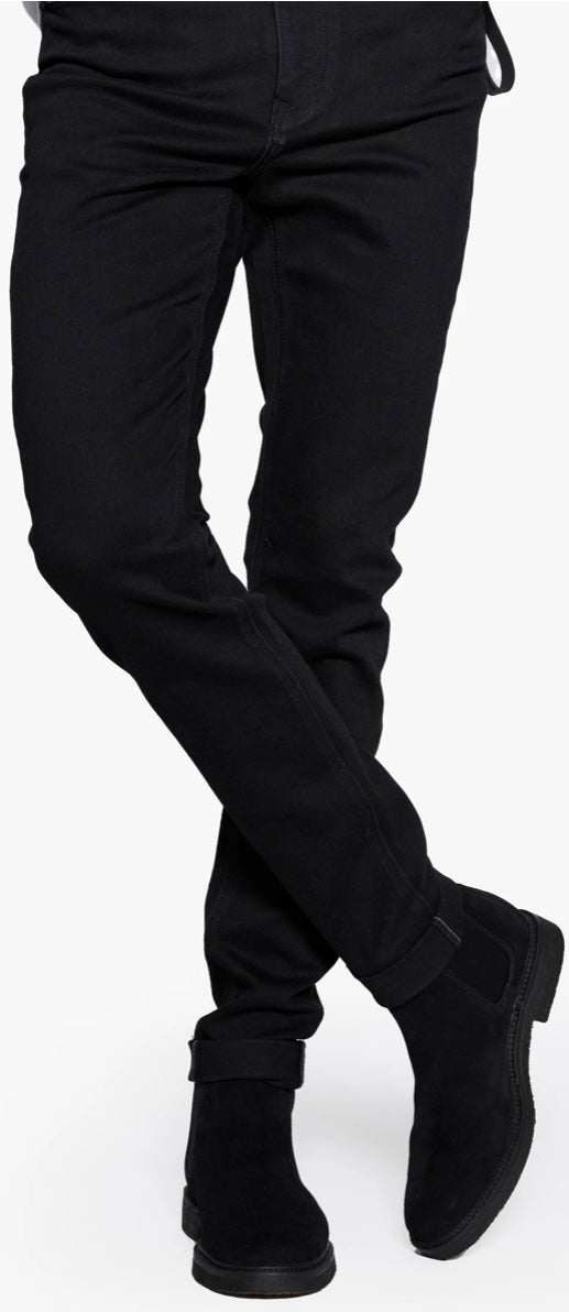 Anom NIXON JET BLACK SKINNY FIT