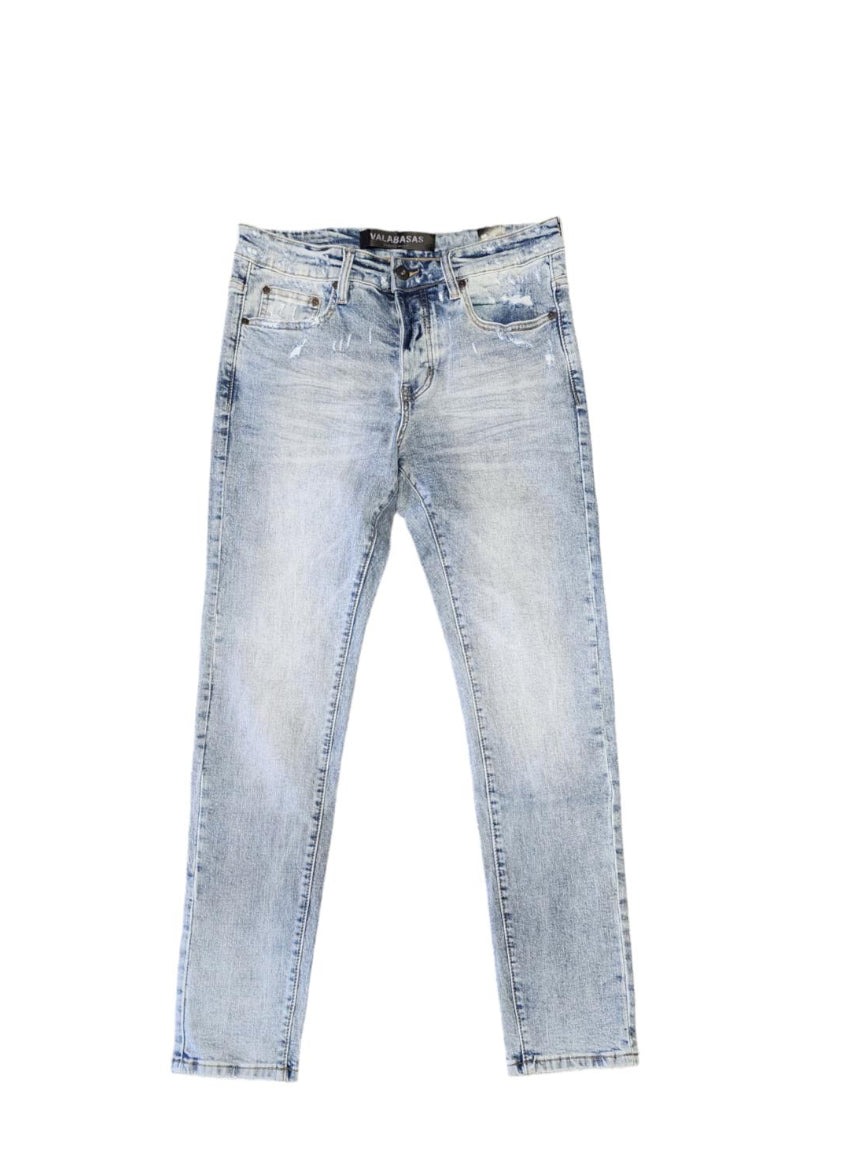 VALABASAS SLEDGE LT. BLUE SKINNY JEAN