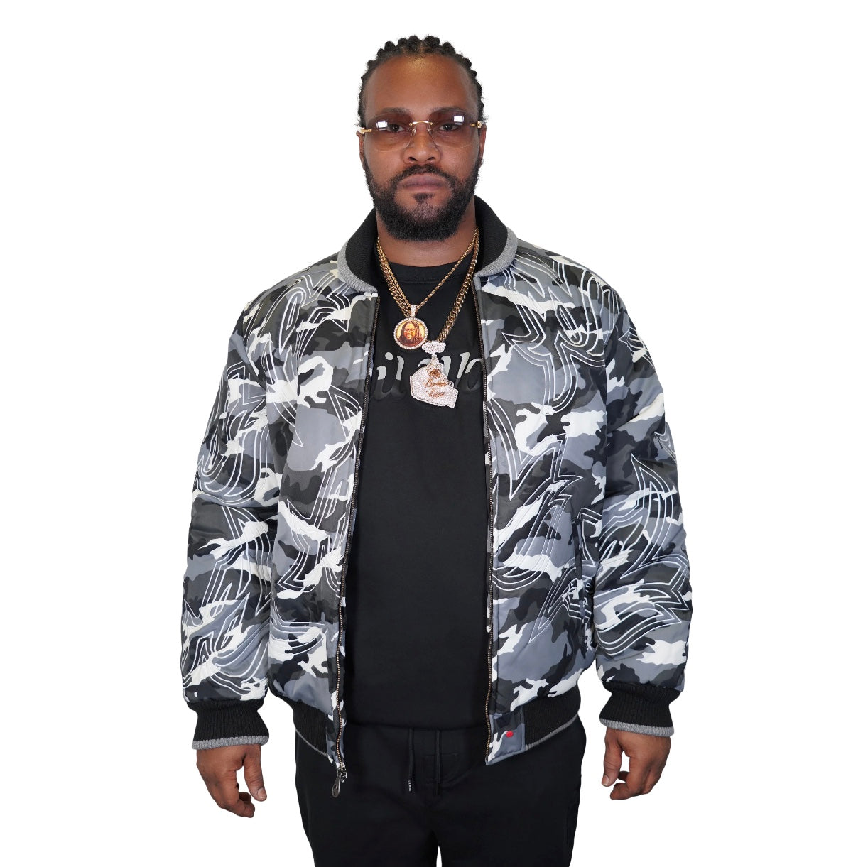 AL WISSAM Crazy AL Heavyweight Nylon Jacket