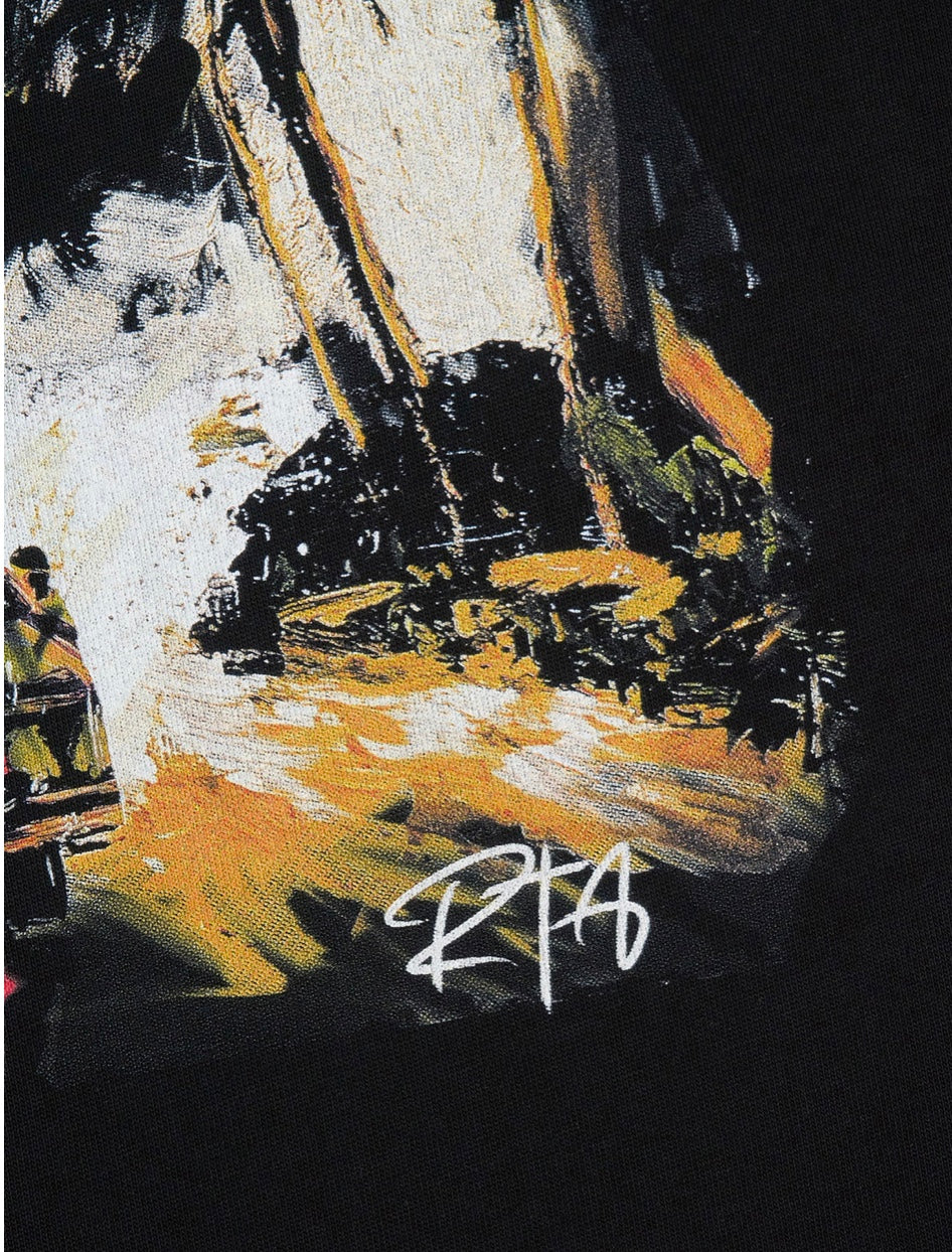RTA COLIN OVERSIZED SHORT SLEEVE TEE | BLACK CAR REBEL