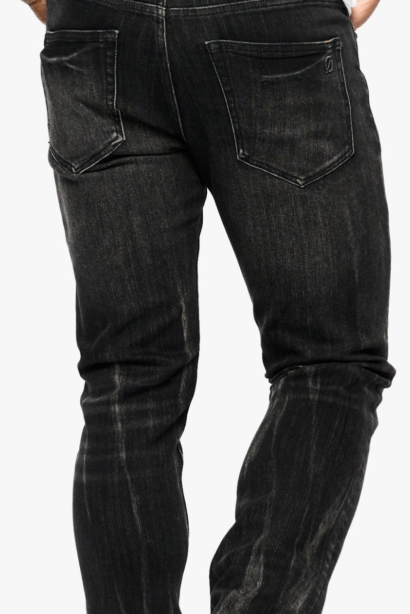 ANOM HERITAGE BLACK WASH SKINNY FIT