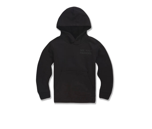 JORDAN CRAIG See You In Paradise BLK Hoodie Big Kids