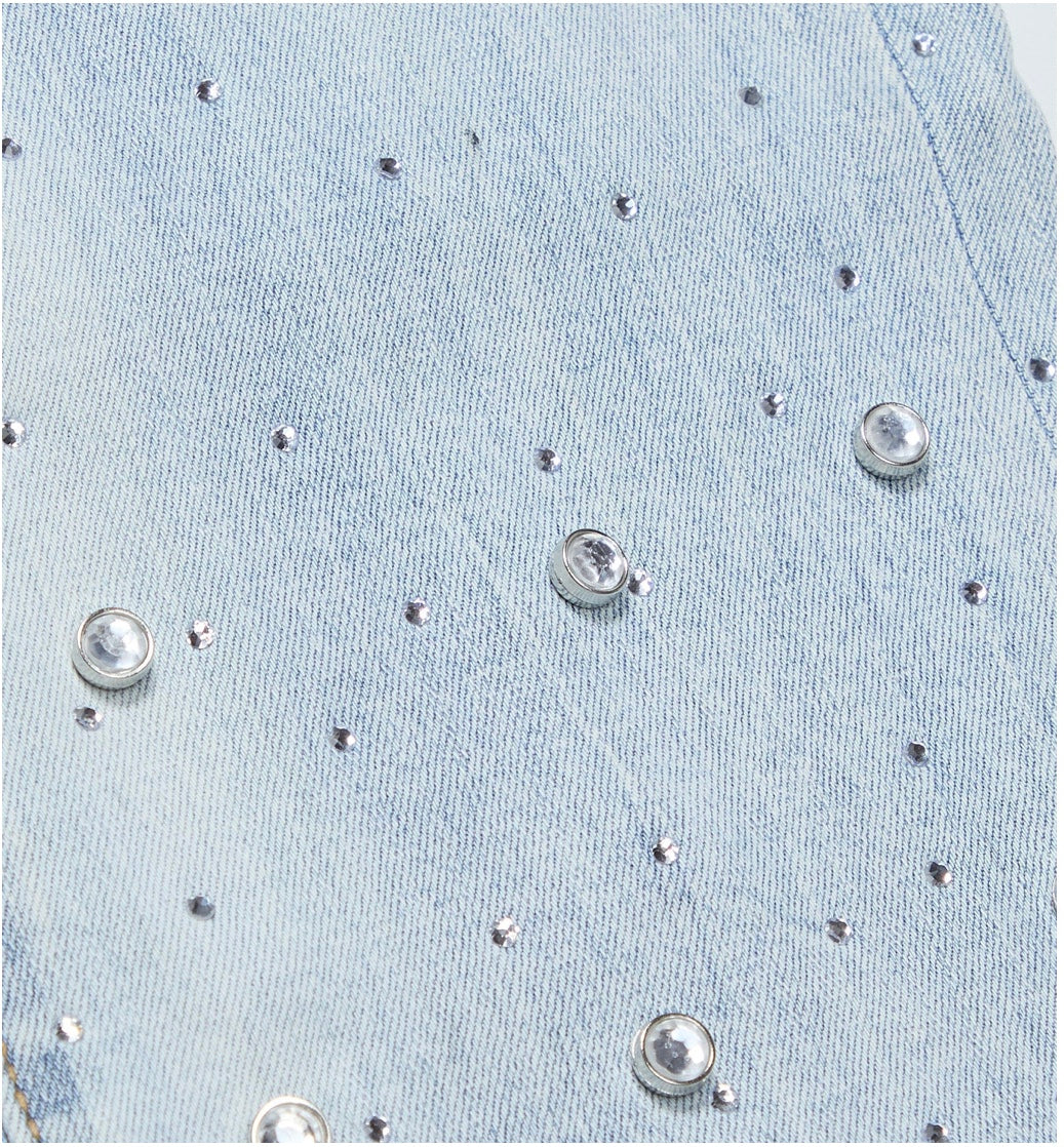 Valabasas Prowl Straight Jean Light Blue Washed