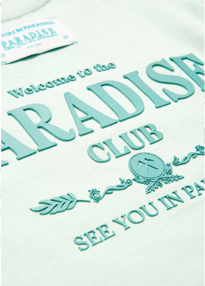 Jordan Craig KIDS PARADISE CLUB CROPPED BOXY T-SHIRT