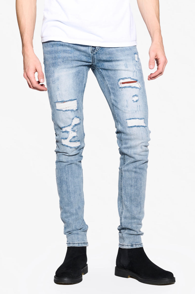 ANOM SAVANNAH BLUE WASH SKINNY FIT