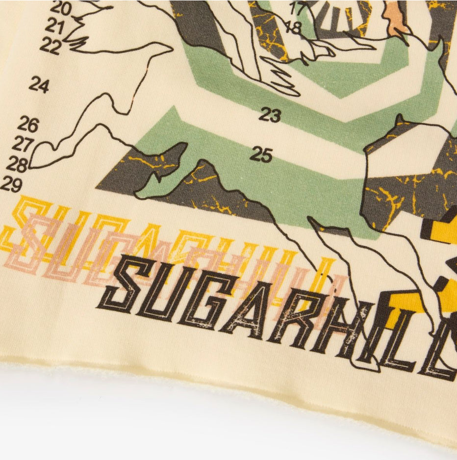 SUGARHILL “BEASTS OF BURDEN” RAW HEM HOODIE (CREAM)