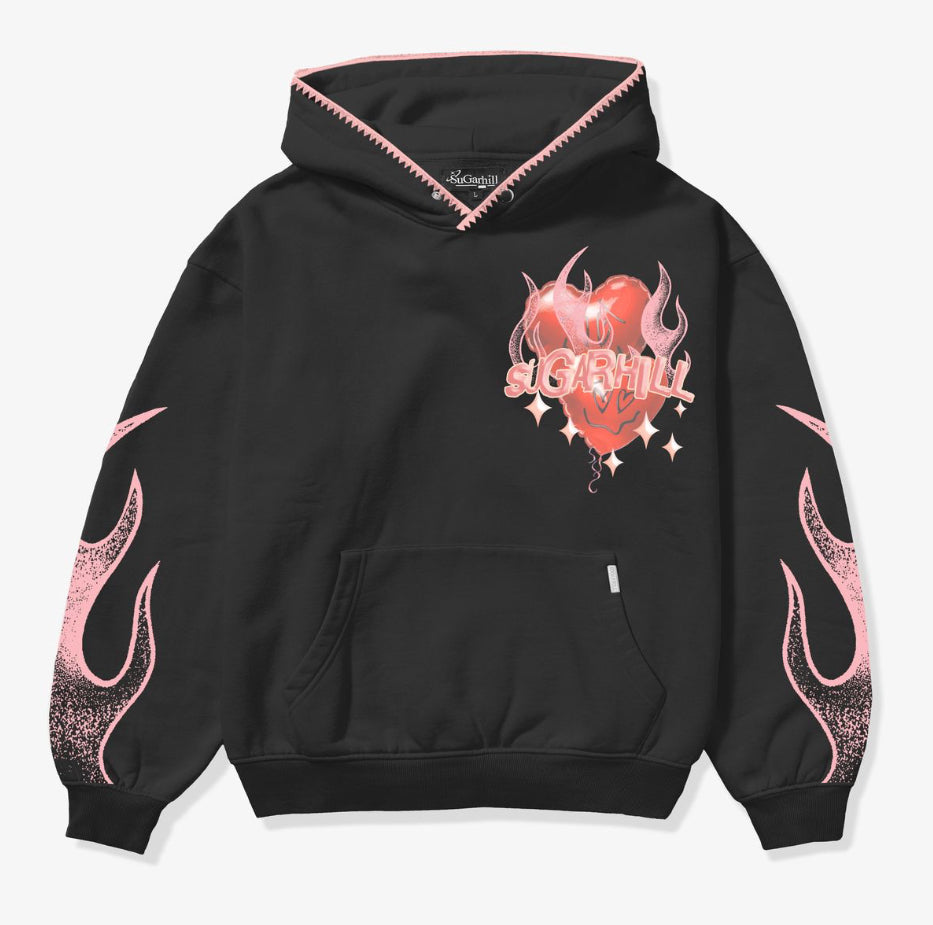 SUGARHILL “DISCO DREAMS” HOODIE (BLACK)l