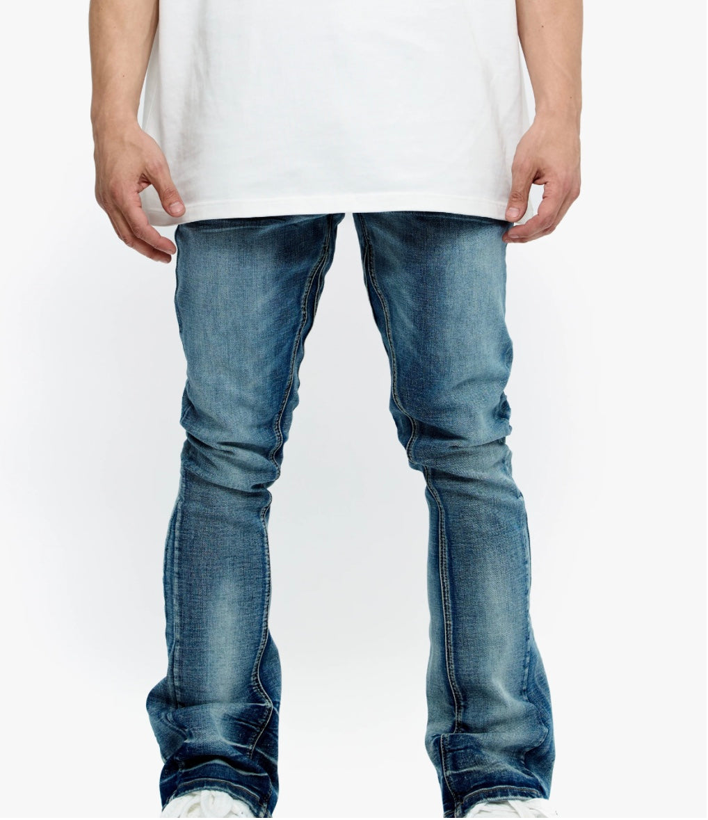 VALABASAS Mr.Stacked Medium Wash