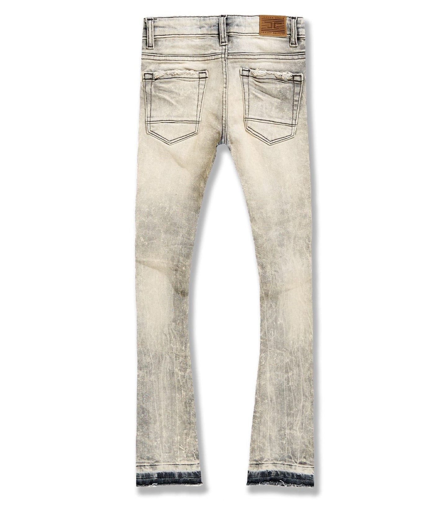 Jordan Craig KIDS Bone White Stacked Jeans