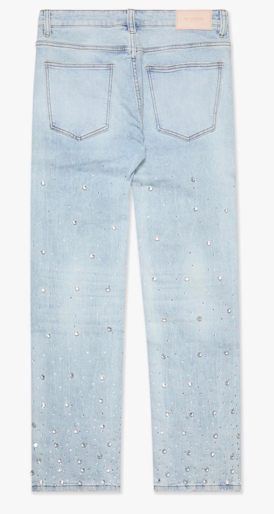 Valabasas Prowl Straight Jean Light Blue Washed
