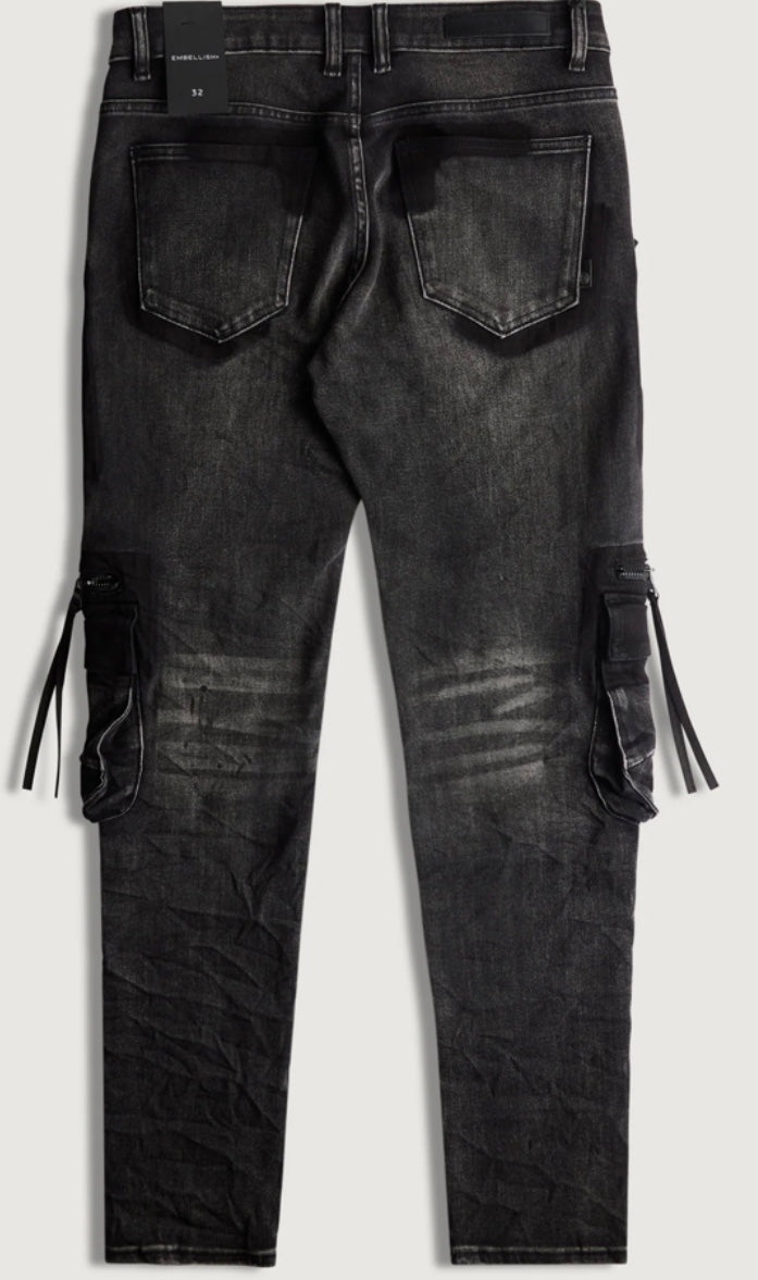 Embellish Joseph Cargo Denim (Smoke Wash)