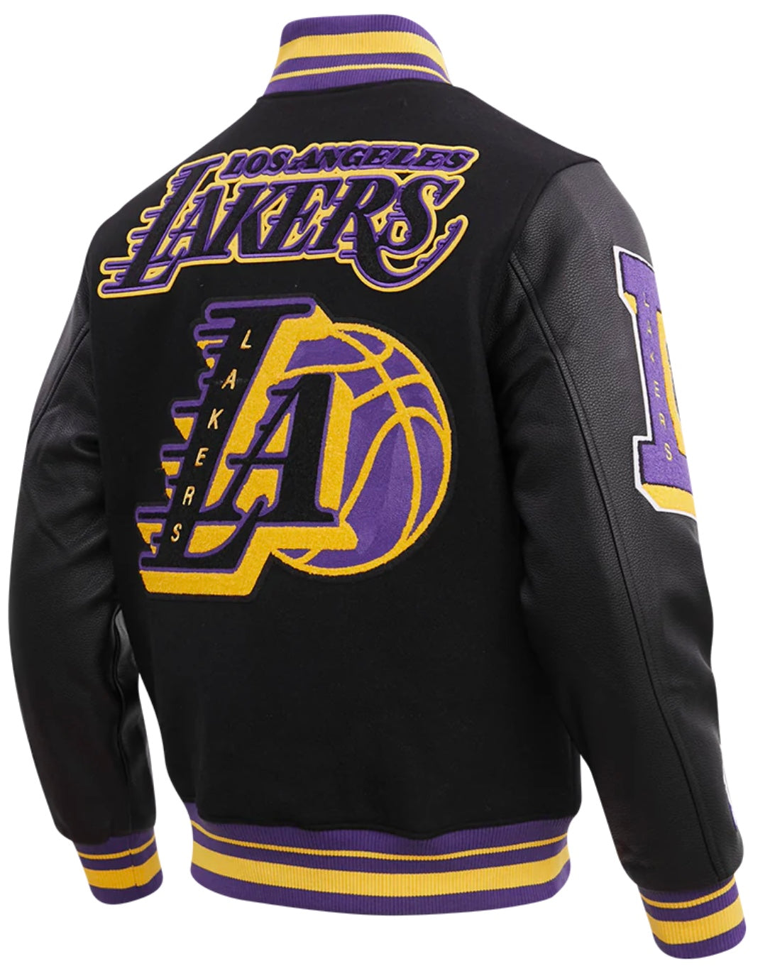 Pro Standard NBA LOS ANGELES LAKERS MASHUP MEN'S RIB WOOL VARSITY JACKET