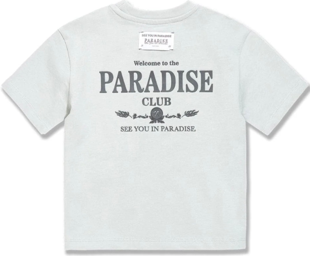 Jordan Craig KIDS PARADISE CLUB CROPPED BOXY T-SHIRT