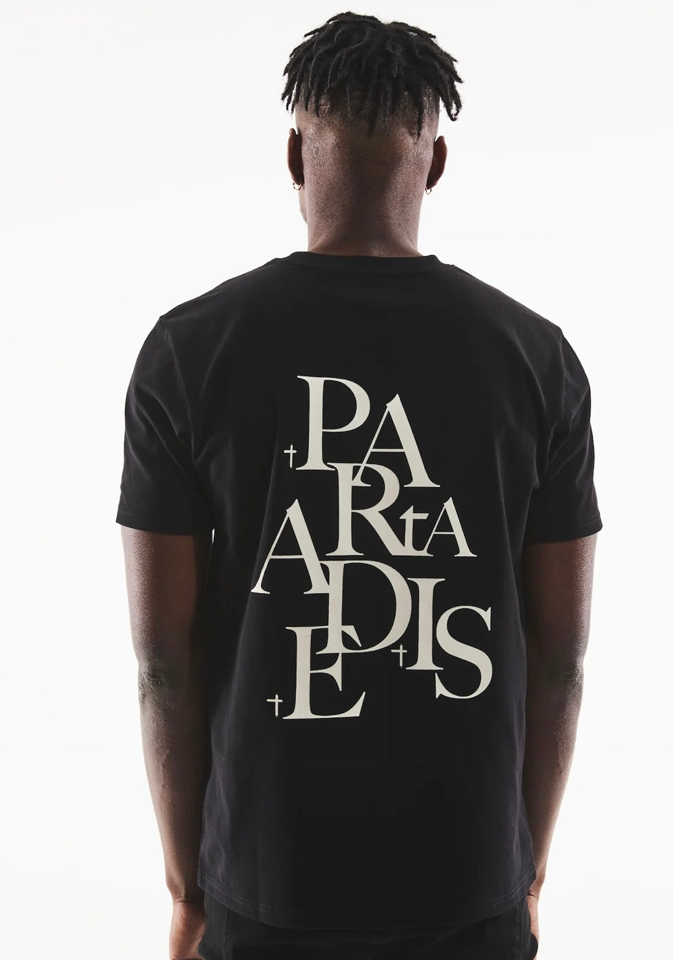 RTA LIAM SHORT SLEEVE TEE | BLACK PARADISE
