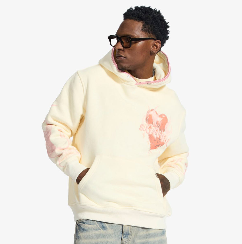 SUGARHILL “DISCO DREAMS” HOODIE (CREAM)