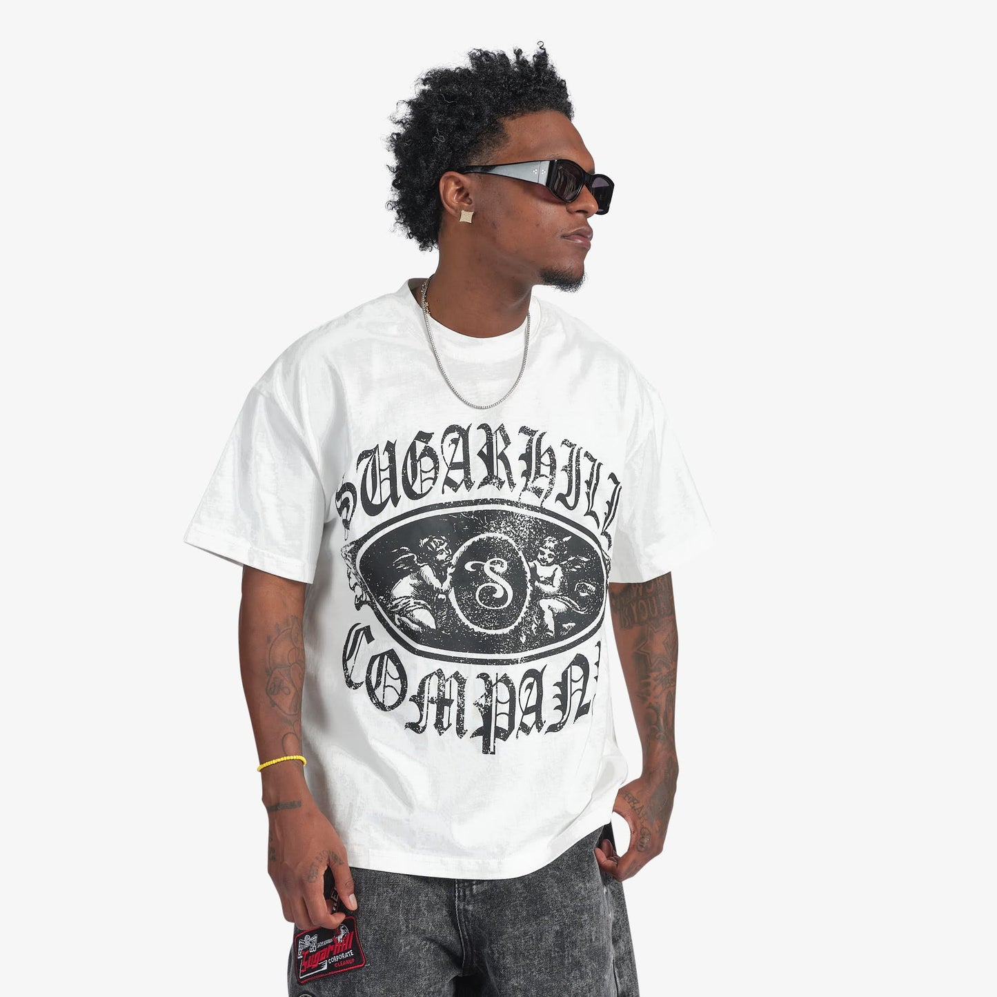 SUGARHILL “COMPANY” T-SHIRT White