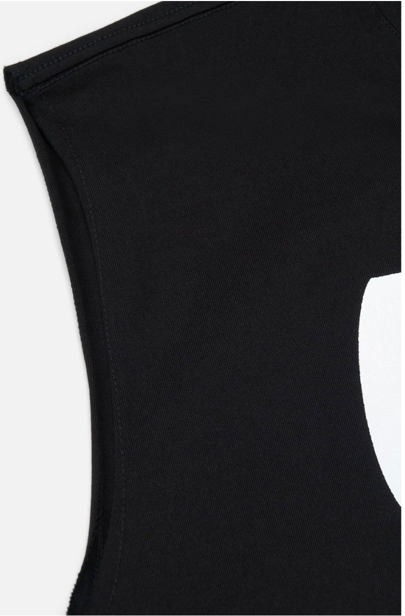 RTA TERRY MUSCLE TEE | BLACK WAVE RTA