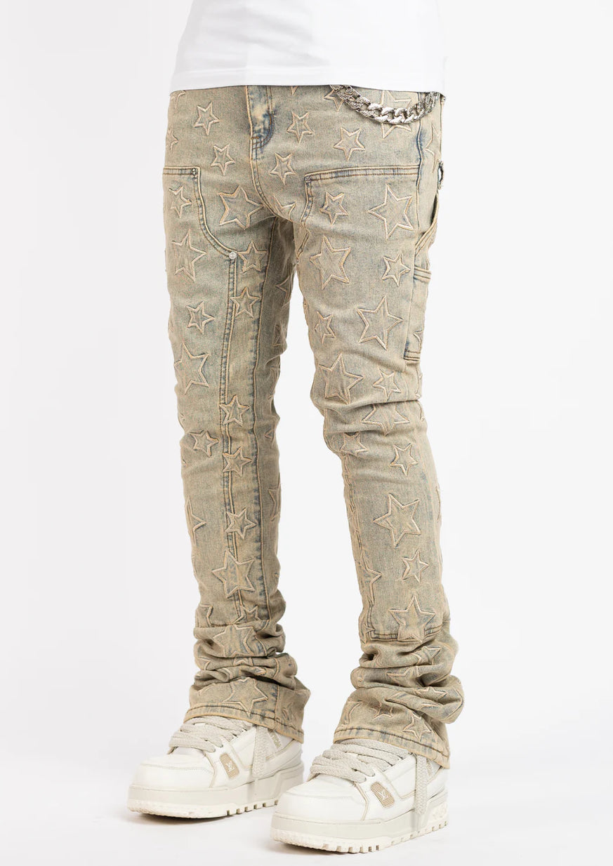 GUAPI VINTAGE STARS DENIM
