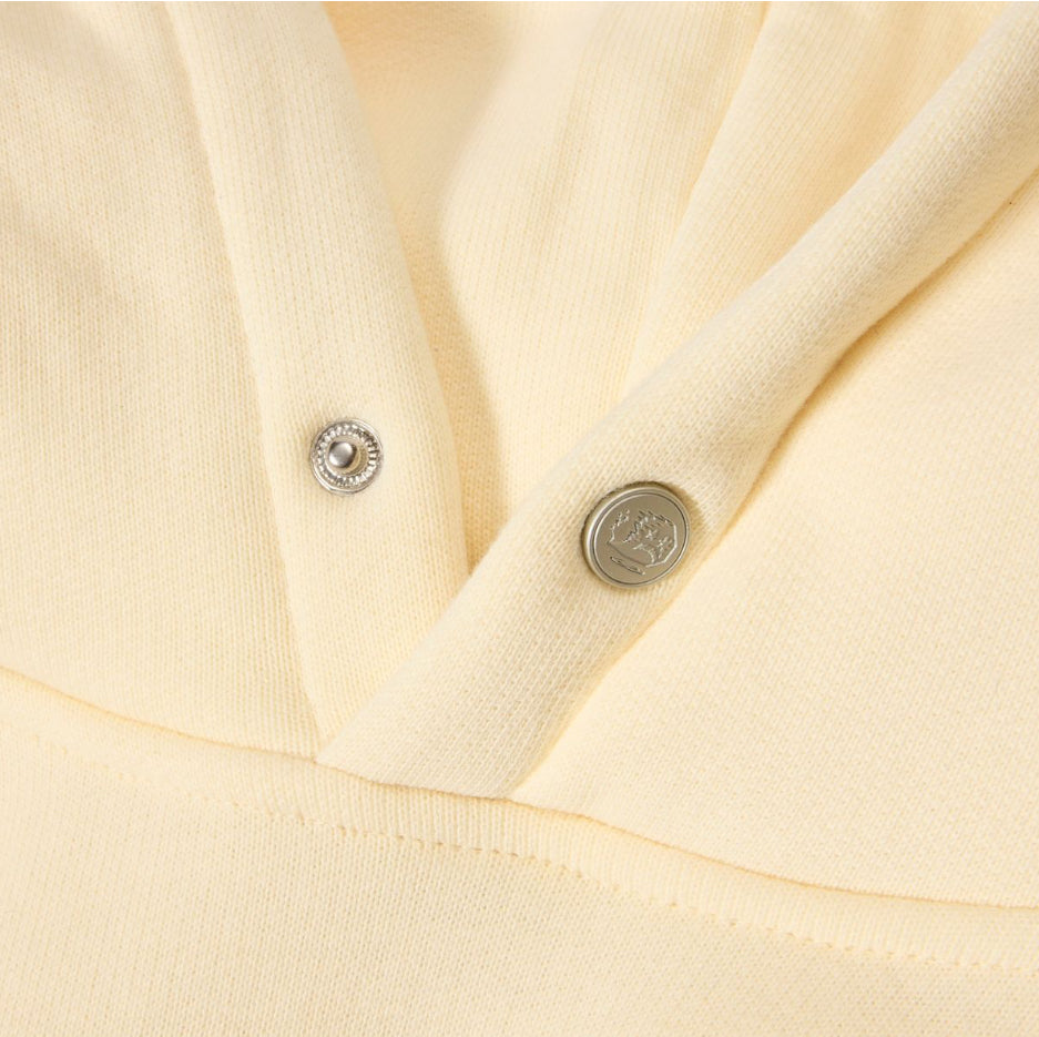 SUGARHILL “BEASTS OF BURDEN” RAW HEM HOODIE (CREAM)