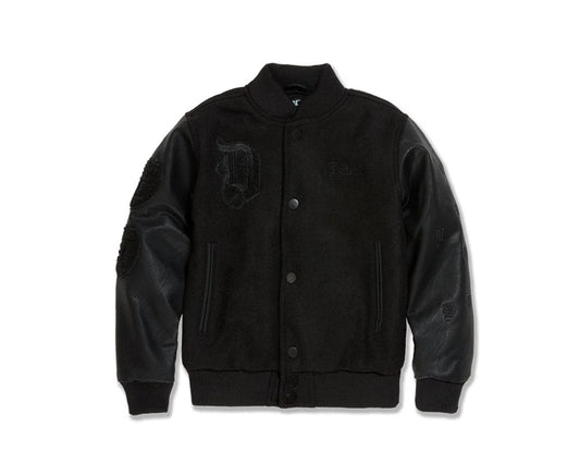 JORDAN CRAIG KIDS 313 VARSITY JACKET (BLACKOUT)