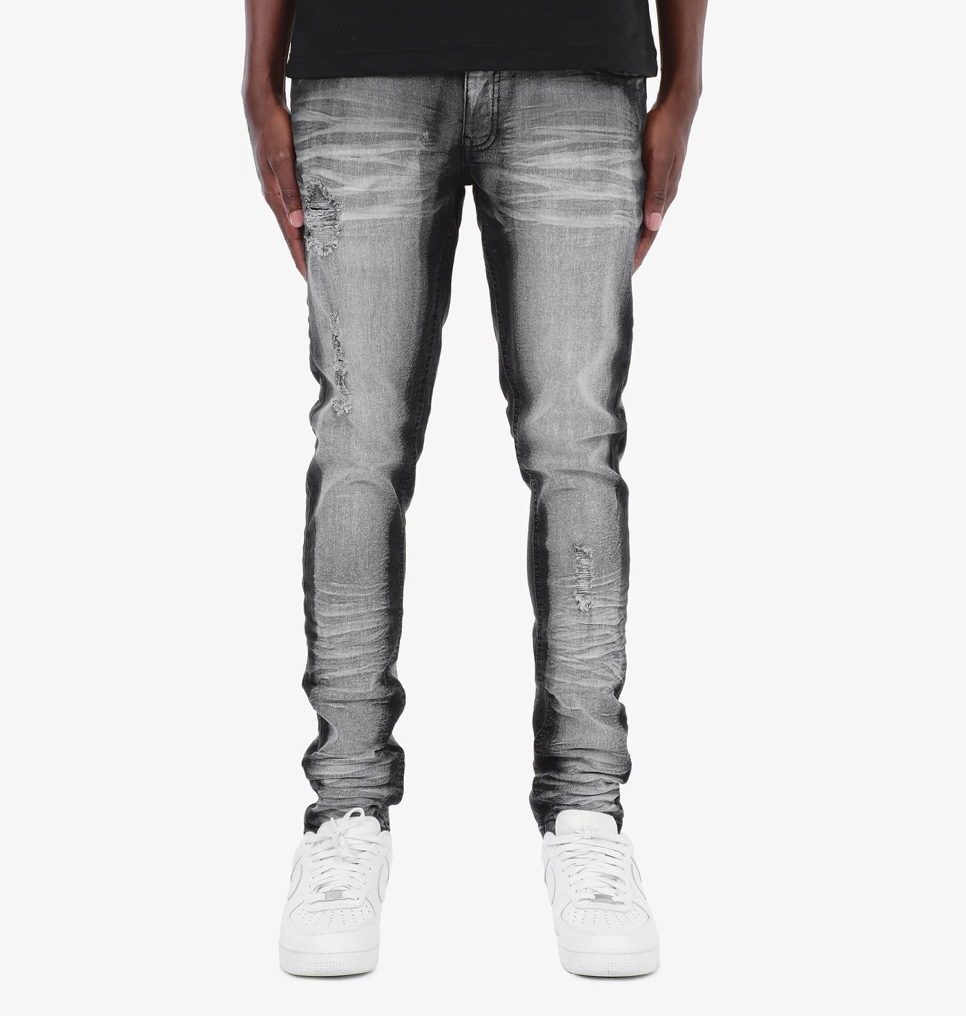 Copper Rivet BLACK SAND WASHED JEANS