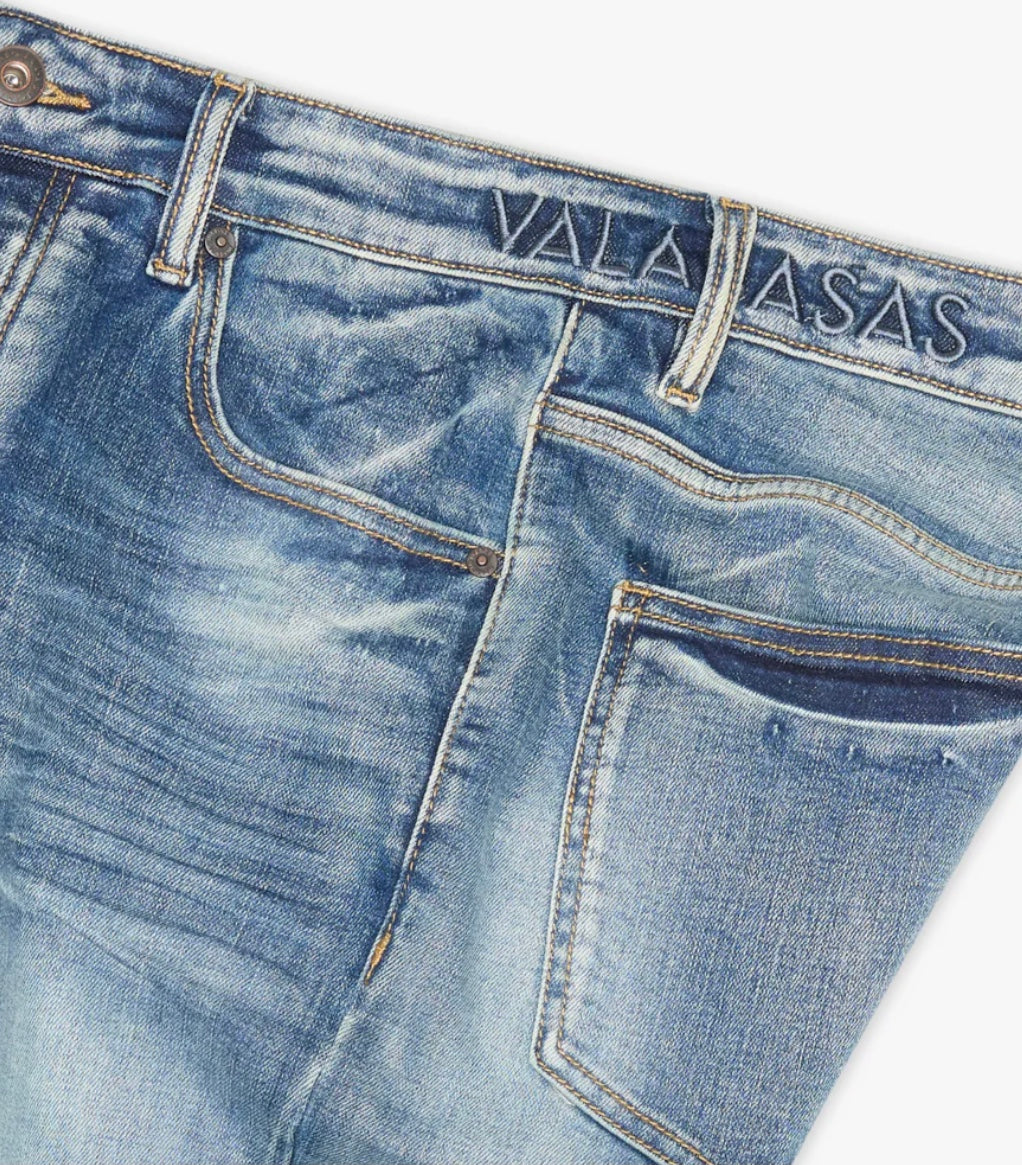 VALABASAS Mr.Stacked Medium Wash