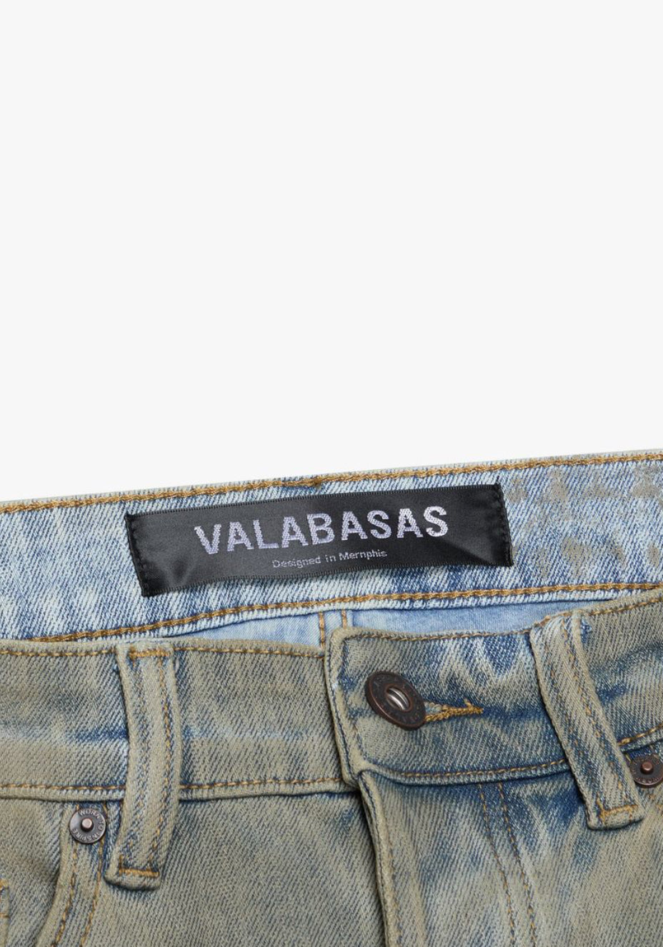 VALABASAS MR.FLEX-Dirty Lt.Blue Washed