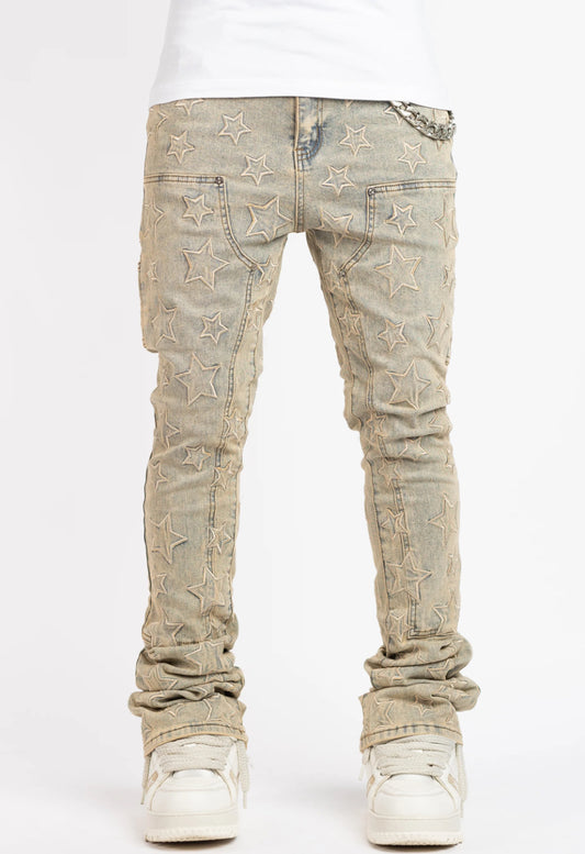 GUAPI VINTAGE STARS DENIM