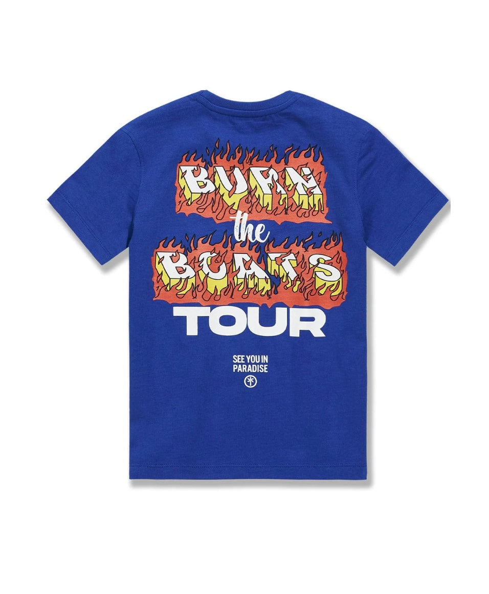 JORDAN CRAIG KIDS BURN THE BOATS T-SHIRT
