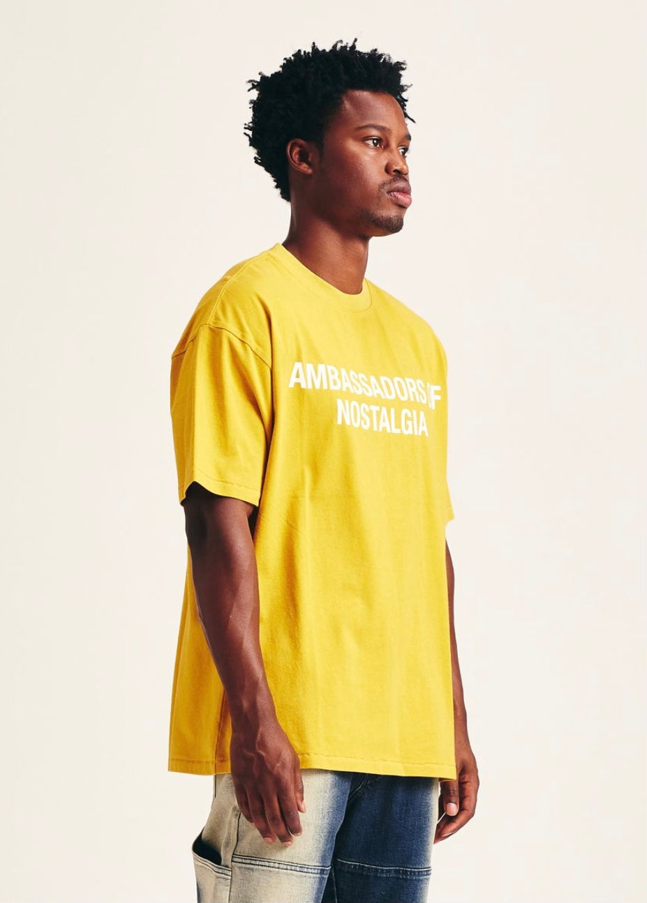 MEMORY LANE A.O.N. TEE - CITRON
