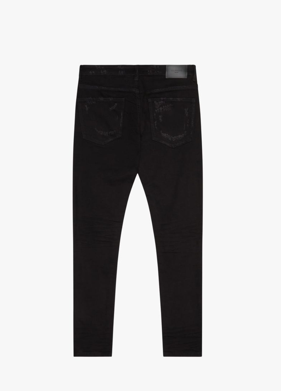 VALABASAS "SLEDGE" BLACK SKINNY JEAN