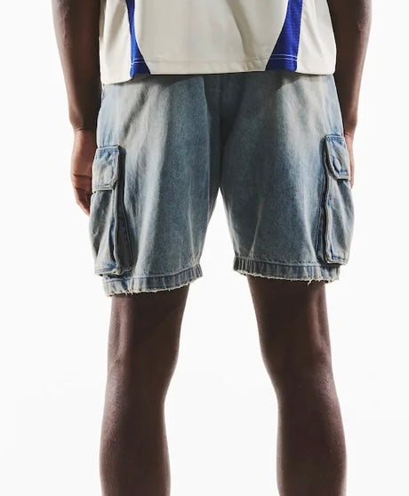 RTA JOSEPH SHORT | FRAYED INDIGO DUSK
