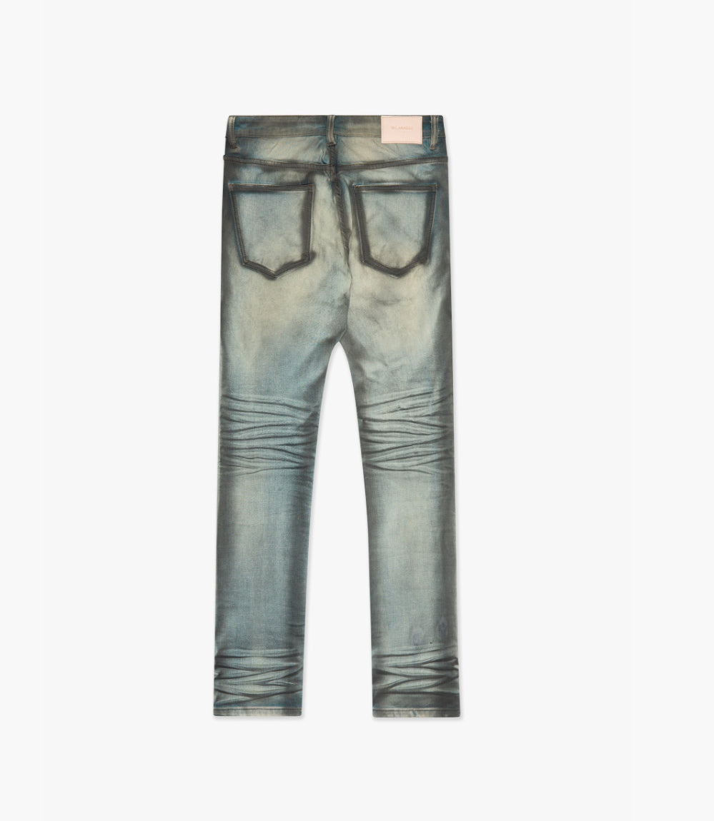 VALABASAS SKETCH SKINNY DENIM LIGHT BLUE BLACK