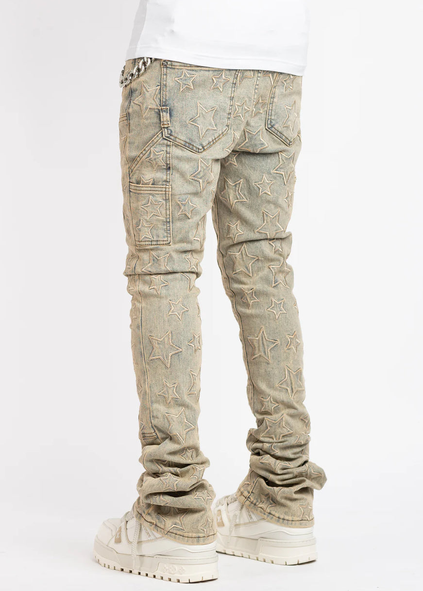 GUAPI VINTAGE STARS DENIM