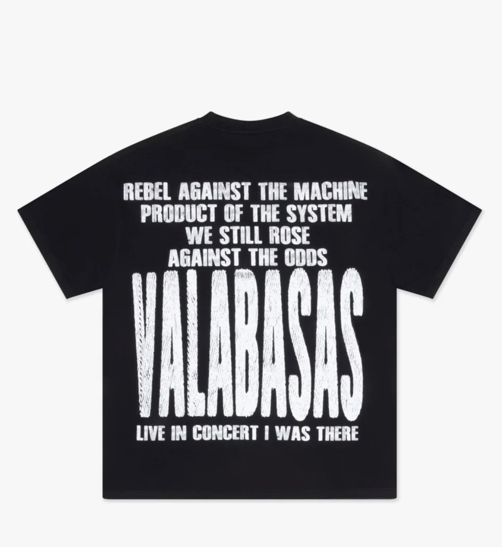 VALABASAS "AGE" BLACK TEE