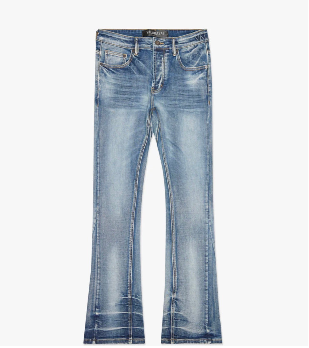 VALABASAS Mr.Stacked Medium Wash
