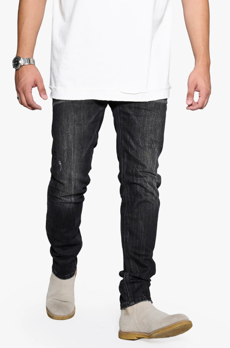 ANOM FROST BLACK WASH SKINNY FIT