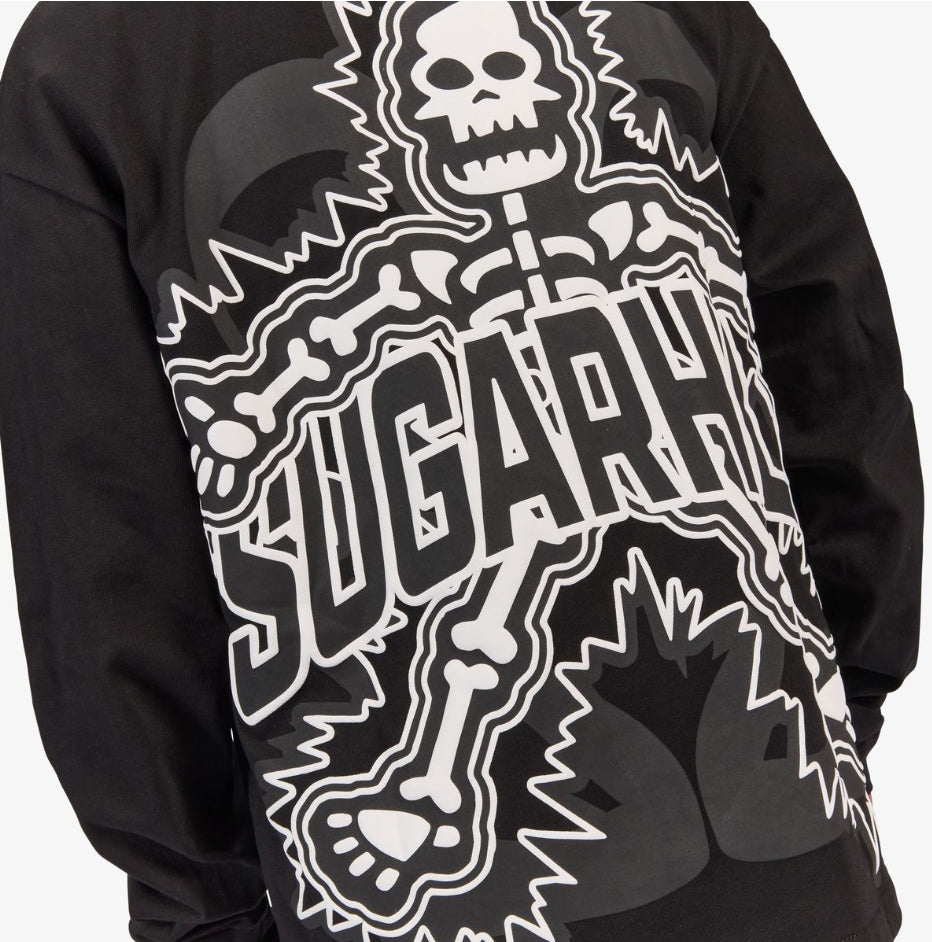 SUGARHILL "FLOATING" L/S T-SHIRT (BLACK)