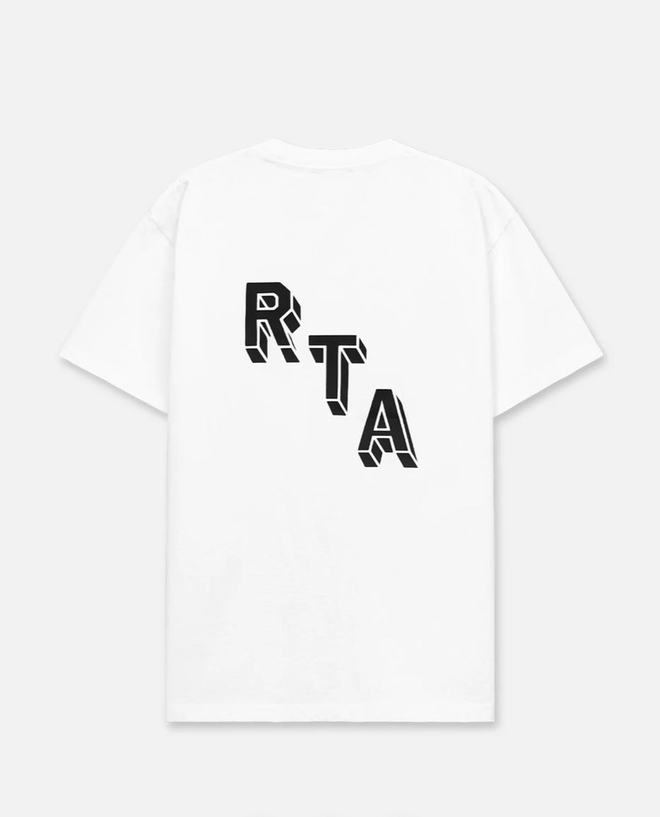 RTA LIAM White Tee
