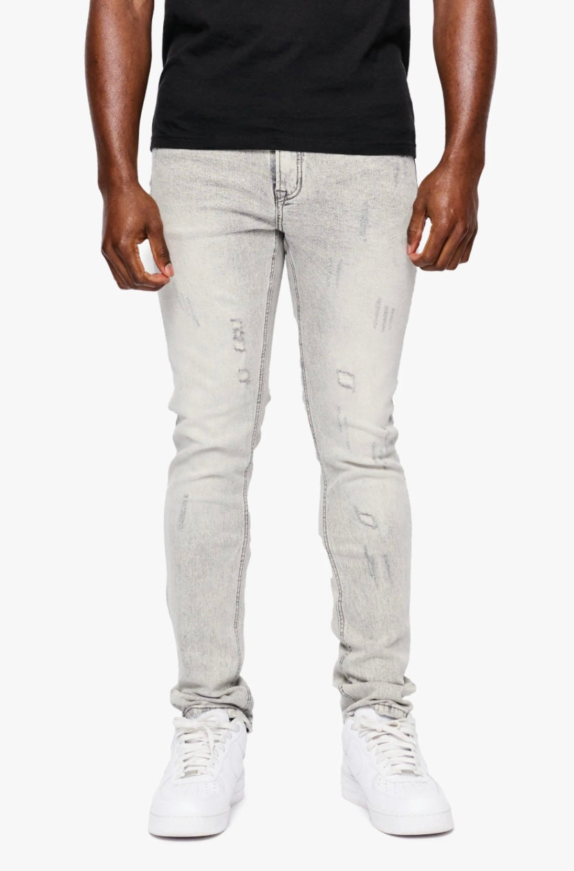 ANOM SKINNY FIT "TIMELESS" LIGHT GRAY