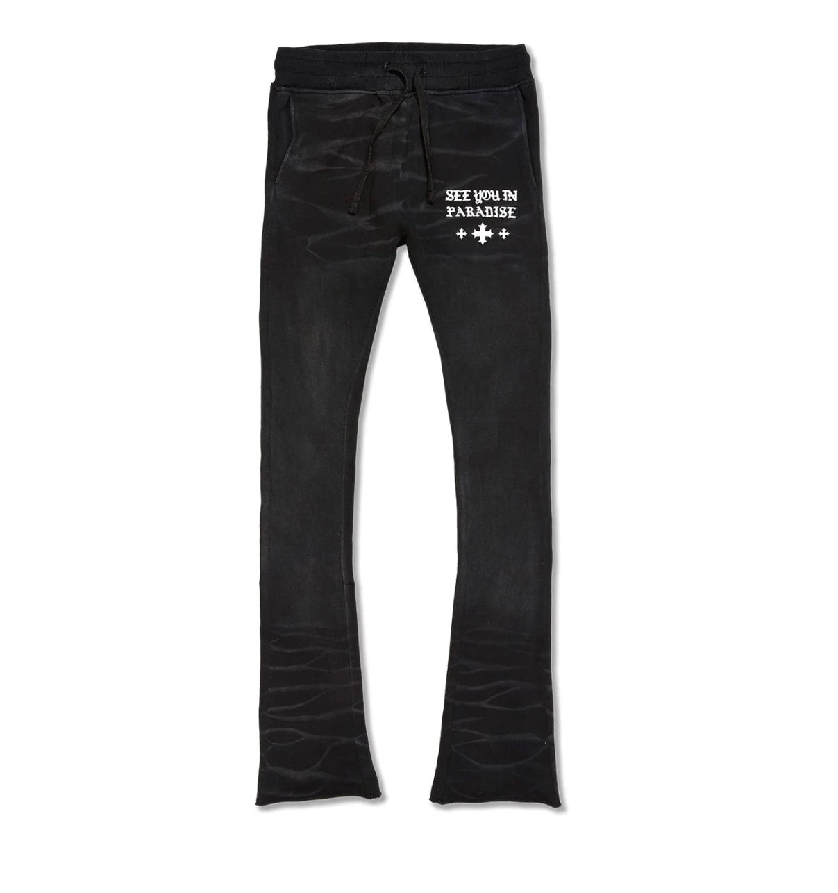 JORDAN CRAIG SYIP STACKED SWEATPANTS (VINTAGE BLACK)