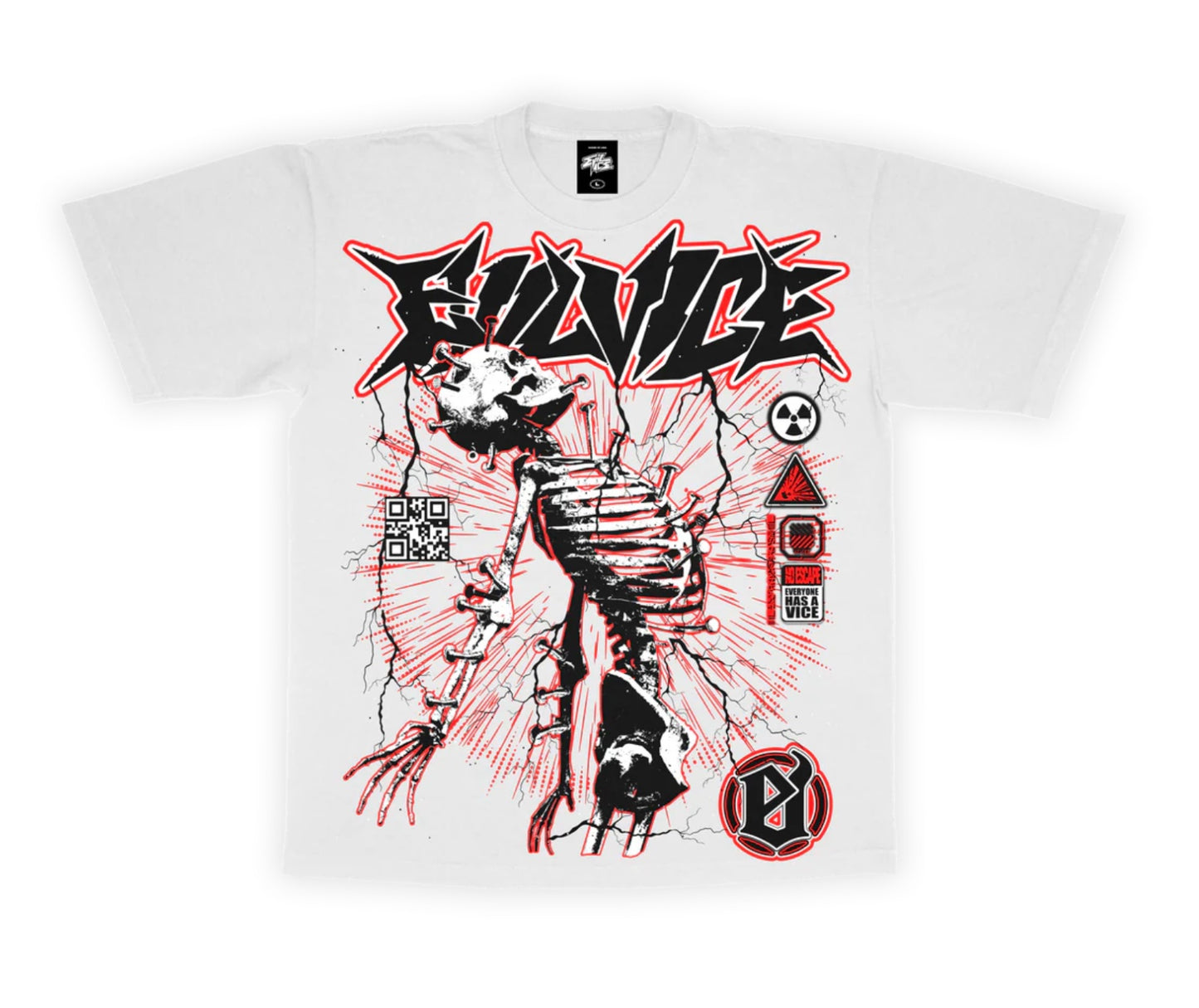 EVIL VICE “Nail Escape” T-shirt
