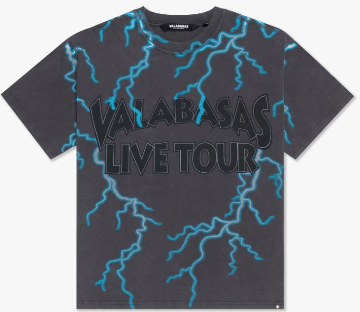 Valabasas LIGHT ON" GREY TEE
