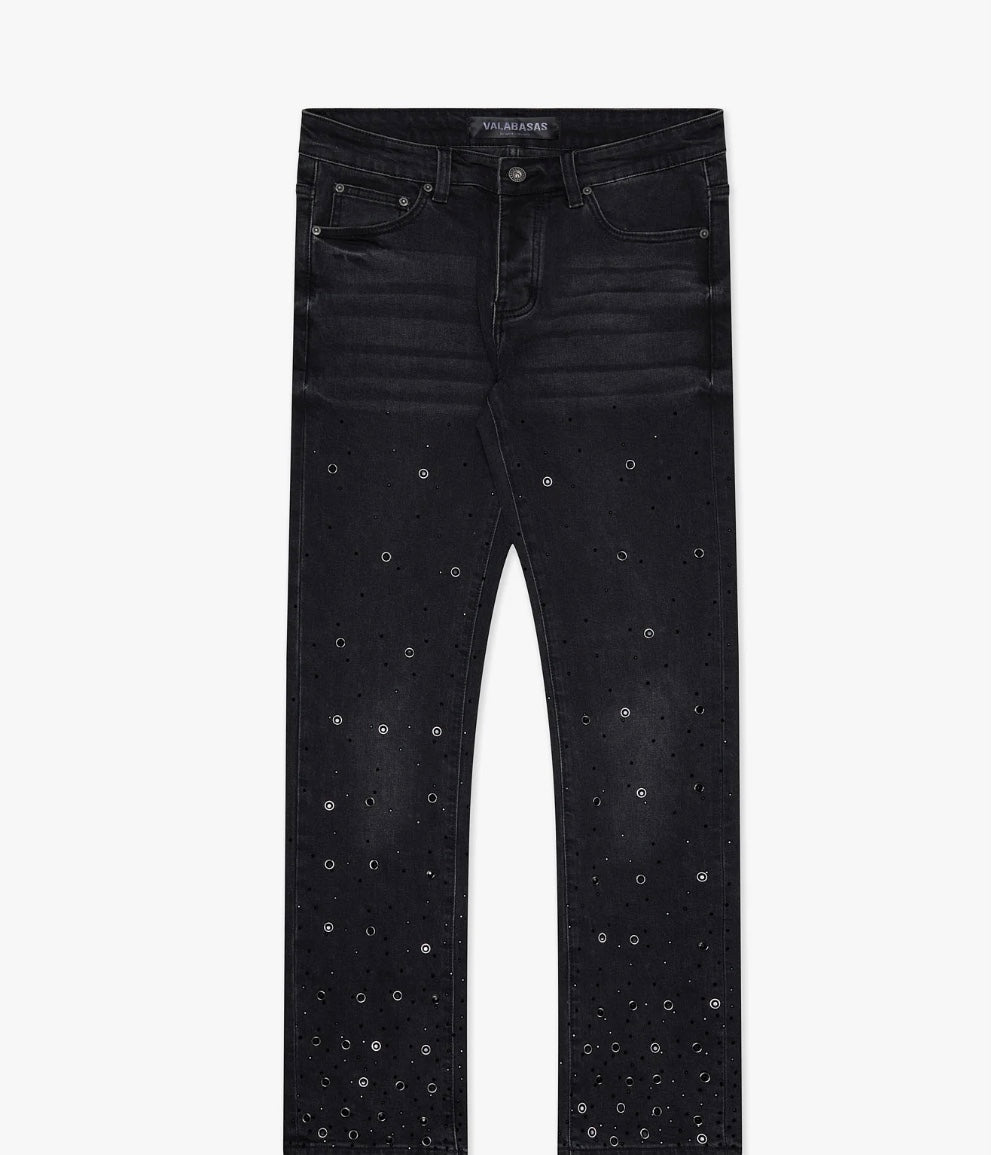VALABASAS Prowl Straight Jean Black Washed