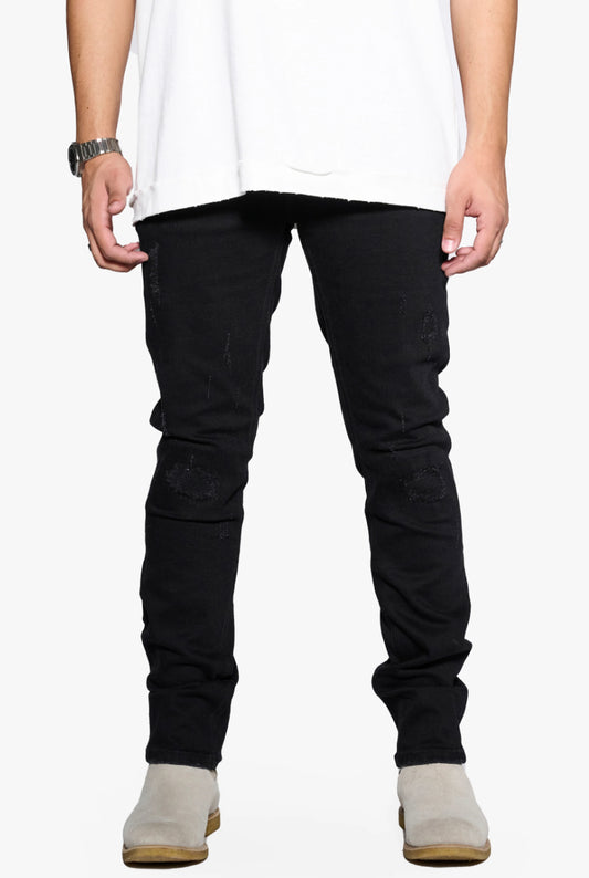 ANOM QUANTUN JET BLACK SLIM FIT