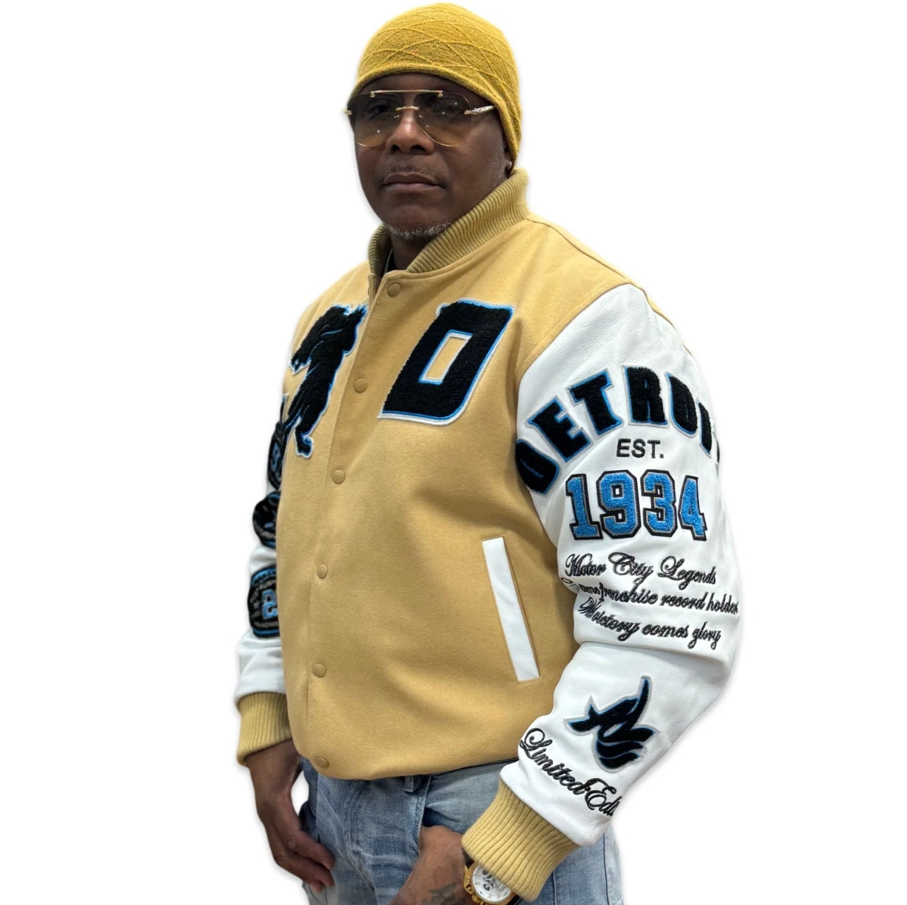 AL WISSAM Motor City Legends Varsity Jacket